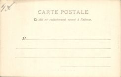 VINTAGE POSTCARD Boat Inspection of the dishes