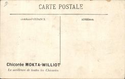 VINTAGE POSTCARD Plane Aviation Circuit of the East 1910 Alfred Leblanc on Bleriot monoplane