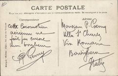 VINTAGE POSTCARD Avion Aviation Esnault Pelterie on monoplane has Buc