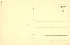 VINTAGE POSTCARD Illustrator Frankfurt amndt Goldhutgasse hand