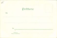 VINTAGE POSTCARD Illustrator Meipzig Johanniskirche