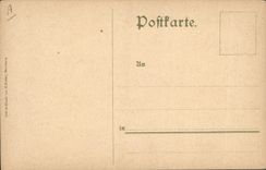 VINTAGE POSTCARD Illustrator Player of flute