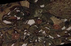 VINTAGE POSTCARD Large Japanese Japan goes down for hearing Hall Ninomaru Palace Nijo Castle