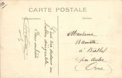 VINTAGE POSTCARD Aviation Zeppelin Airship has edge of the Eclaireur airship Tells Panorama towards the bridge Alexandre III and Invalid