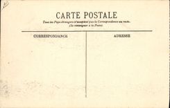 VINTAGE POSTCARD Aviation Zeppelin Airship Town of Paris