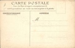 Dirigible Bayard clemente del zepelín de la aviación de la POSTAL de la VENDIMIA antes de la salida