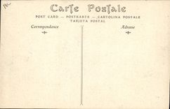 CPA Aviation Zeppelin Dirigeable Camp de Chalons Ville de Paris