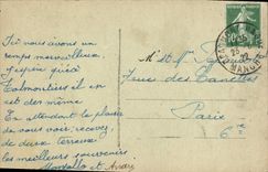 VINTAGE POSTCARD Surroundings of Cherbourg rocks and nose of Jobourg