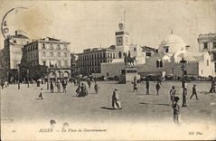 CPA Alger La place du gourvernement