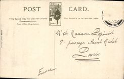 VINTAGE POSTCARD St Mawaes near Falmouth