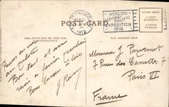 CPA Coucher de soleil