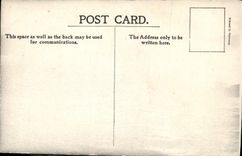 VINTAGE POSTCARD Sydney by moonlight Boat