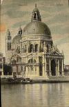 VINTAGE POSTCARD Veneziz Chiesa Della Salute