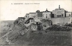 CPA Constantine Quartier de la Prefecture