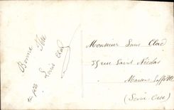 Hombre St. Louis de la fantasía de la POSTAL de la VENDIMIA