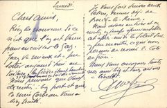 POSTAL Trouville de la VENDIMIA la reina de las playas el puente