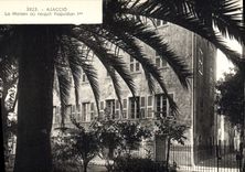 VINTAGE POSTCARD House or was born Napoleon the 1st Ajaccio