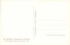 VINTAGE POSTCARD Ajaccio Monument of Napoleon and his quatres brothers by Barye