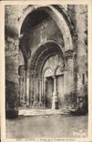 CPA Oloron Portail de la cathedrale Ste marie 
