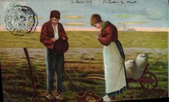 VINTAGE POSTCARD Angelus