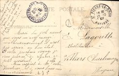 POSTAL de la VENDIMIA pesada la basílica y el couronnee virginal