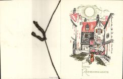 VINTAGE POSTCARD Remembrance