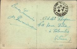 VINTAGE POSTCARD Holy Saver Seen from of the Napoleon bridge