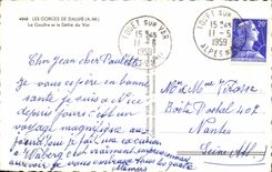 CPM Les gorges de Daluis Le gouffre et le defile du Var