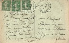 VINTAGE POSTCARD Amelie les Bains the footbridge in the throats of Mondony