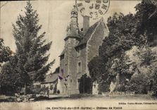 VINTAGE POSTCARD Castle of the Dormouse Castle of Roable