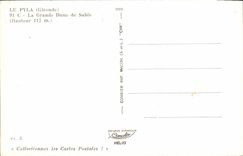 MODERN CARD Pyla the Large Sand Dune