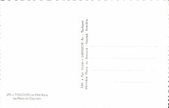 MODERN CARD Toulouse the Rose City the Place Of Capitole