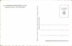 MODERN CARD Surroundings De Beaugency Castle of Avaray Overall picture