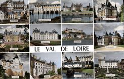 CPM Le Val De Loire Amboise Chenonceaux Chambord Azay le Rideau Langeais Cheverny