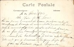 La POSTAL Campagne de la VENDIMIA de las ruinas D Ypres fija el fuego a los mercados y la calle de Lille