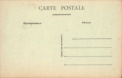 VINTAGE POSTCARD Guerande Collegial St Aubin Stained glass of the chorus on the right representing the life of Julien Saint