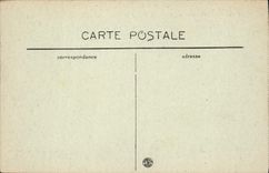 VINTAGE POSTCARD Auvergne Pitloresque Summit Of Puy De Dome ruins of the Mercury temple