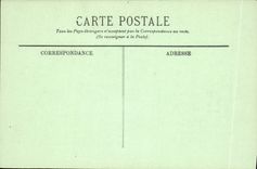 VINTAGE POSTCARD Bateau has edge of the warships Embarkations to the tanpon along an armor