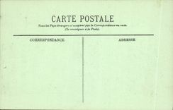 VINTAGE POSTCARD Bateau has edge of the warships Embarkations of the squadron to the vivres