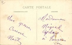 VINTAGE POSTCARD Bateau Sailors Bandages merry equipment