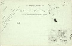 CPA Bateau Un coup de canon de 14 cm