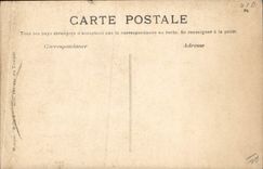 VINTAGE POSTCARD Plane Aviation Leon Delagrange on his monoplane bleriot