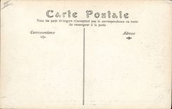 VINTAGE POSTCARD Avion Aviation First travels by airplane Aviateur Farman goes to the camp Trawl-nets has Rheims Moulin Cross with the soldier