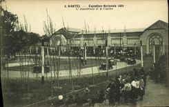 CPA Automobile Nantes Exposition Nationale 1924 L'autodrome et le casino 