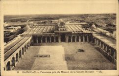 VINTAGE POSTCARD Kairouan Panorama taken of the minaret of the large mosque