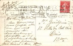 CPA Enghien Les Bains Un Coin Du Lac