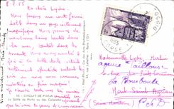 POSTAL MODERNA Circuit De Piana el golfo de Oporto visto de la cala