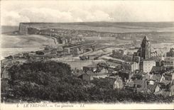 VINTAGE POSTCARD Treport View