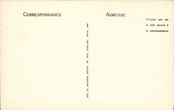 Cierre del panorama de Treport de la POSTAL de la VENDIMIA del acantilado