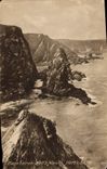 VINTAGE POSTCARD Camborne Hells Mouth North Cliffs
